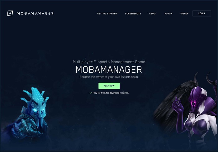 Mobamanager online game